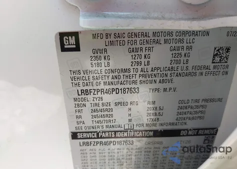 2023 Buick Envision Essence Awd z USA, uszkodzony, nr VIN LRBFZPR46PD187633